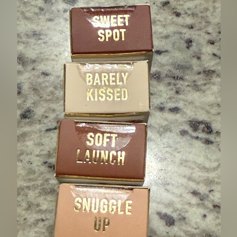 P. Louise. Softie swipe. 4 piece lip conditioner set. NEW